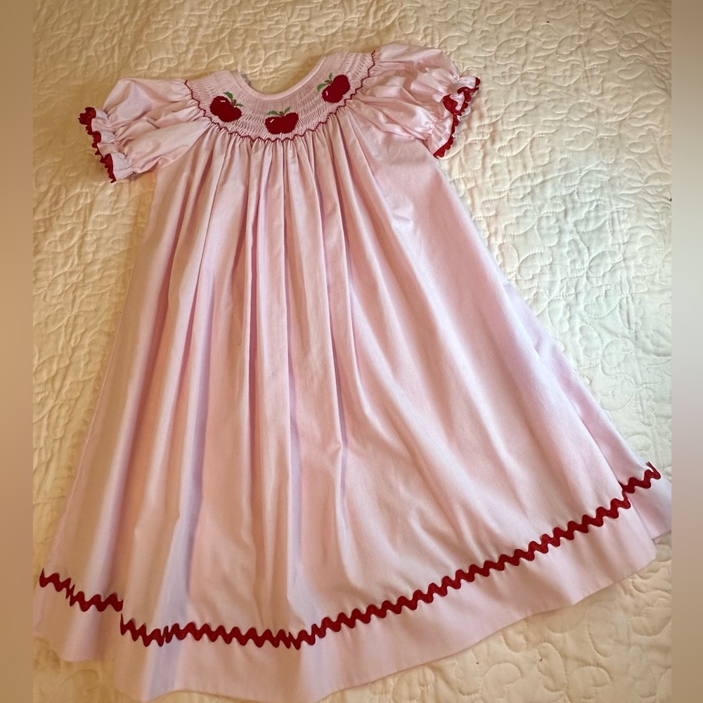 Smocked Back to School Dress
